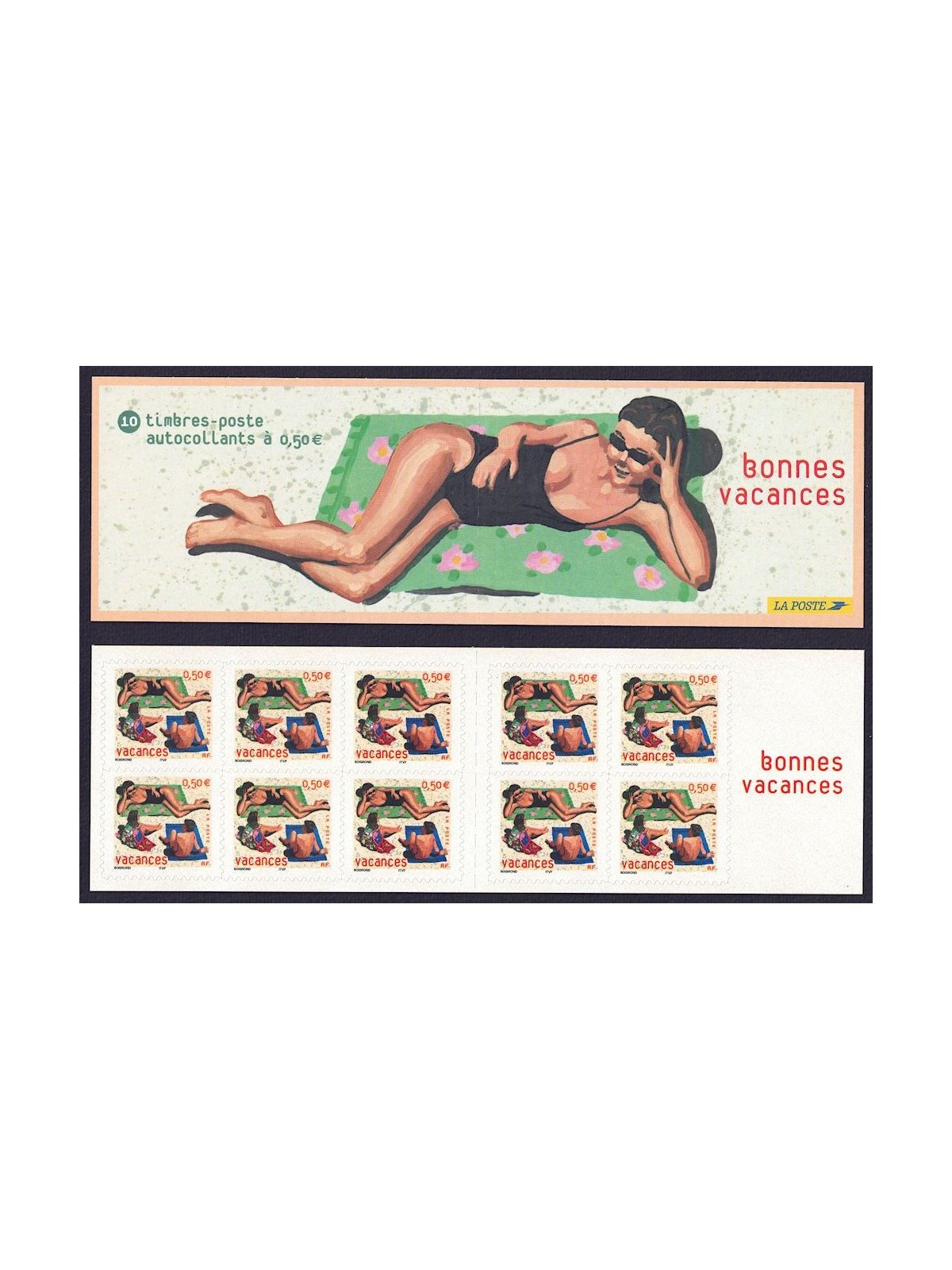 FRANCIA 2003 Buone vacanze LB MNH**