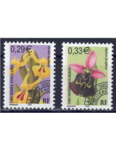 FRANCIA 2002 Preannullati (Orchidee) 2v MNH**