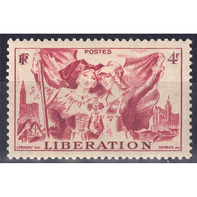 FRANCE 1945 Liberation of Alsace MNH**