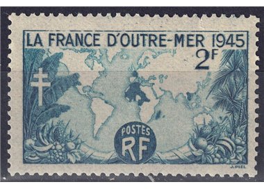 FRANCE 1945 La France d'Outremer MNH**
