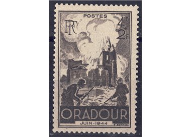 FRANCIA 1945 Distruzione di Oradour MNH**