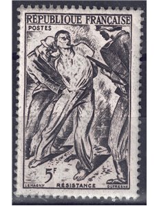 FRANCIA 1947 Celebrativo della Resistenza MNH**