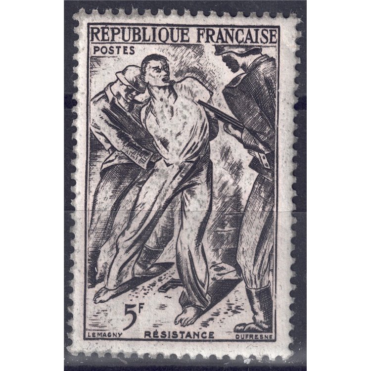 FRANCIA 1947 Celebrativo della Resistenza MNH**