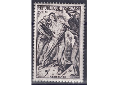 FRANCE 1947 Commemorative of the Resistance MNH**