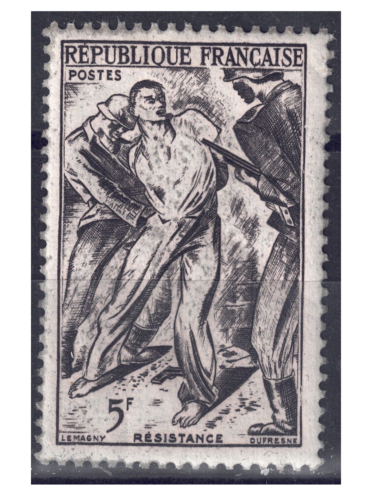 FRANCIA 1947 Celebrativo della Resistenza MNH**