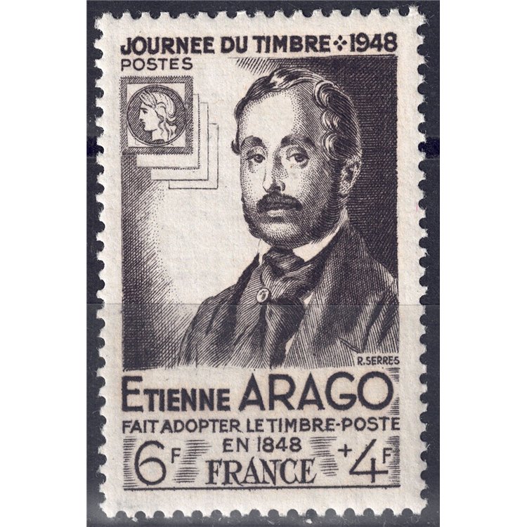 FRANCE 1948 Stamp Day MNH**