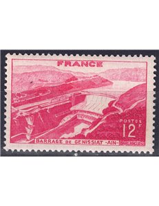 FRANCIA 1948 Diga di Genissiat MNH**
