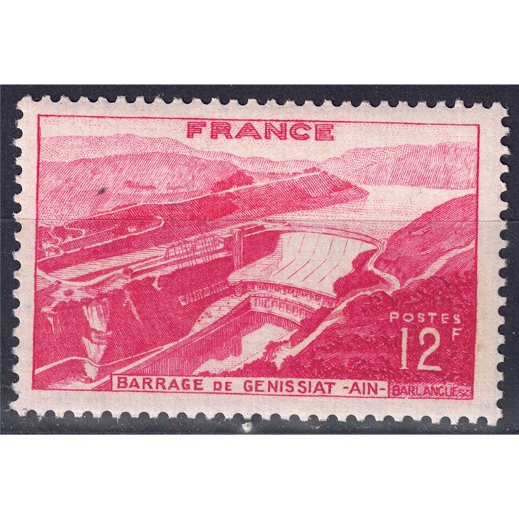 FRANCIA 1948 Diga di Genissiat MNH**