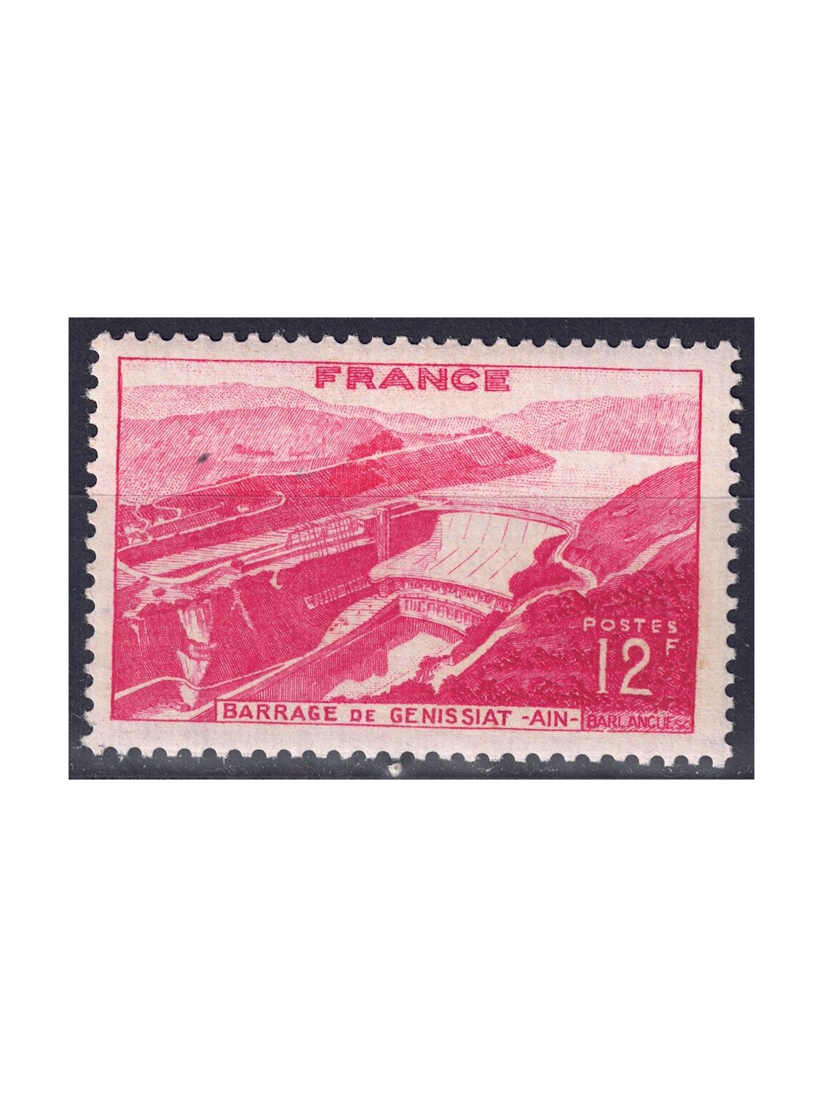 FRANCE 1948 Genissiat Dam MNH**