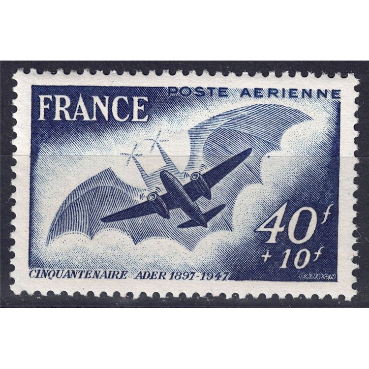 FRANCIA 1948 Posta aerea (Clément Ader) MNH**