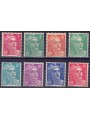 FRANCE 1948-49 Marianne of Gandon 8v MNH**