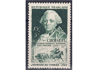 FRANCIA 1949 Giornata del francobollo MNH**