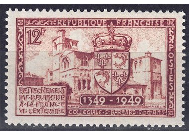 FRANCE 1949 Annexation of the Dauphiné MNH**