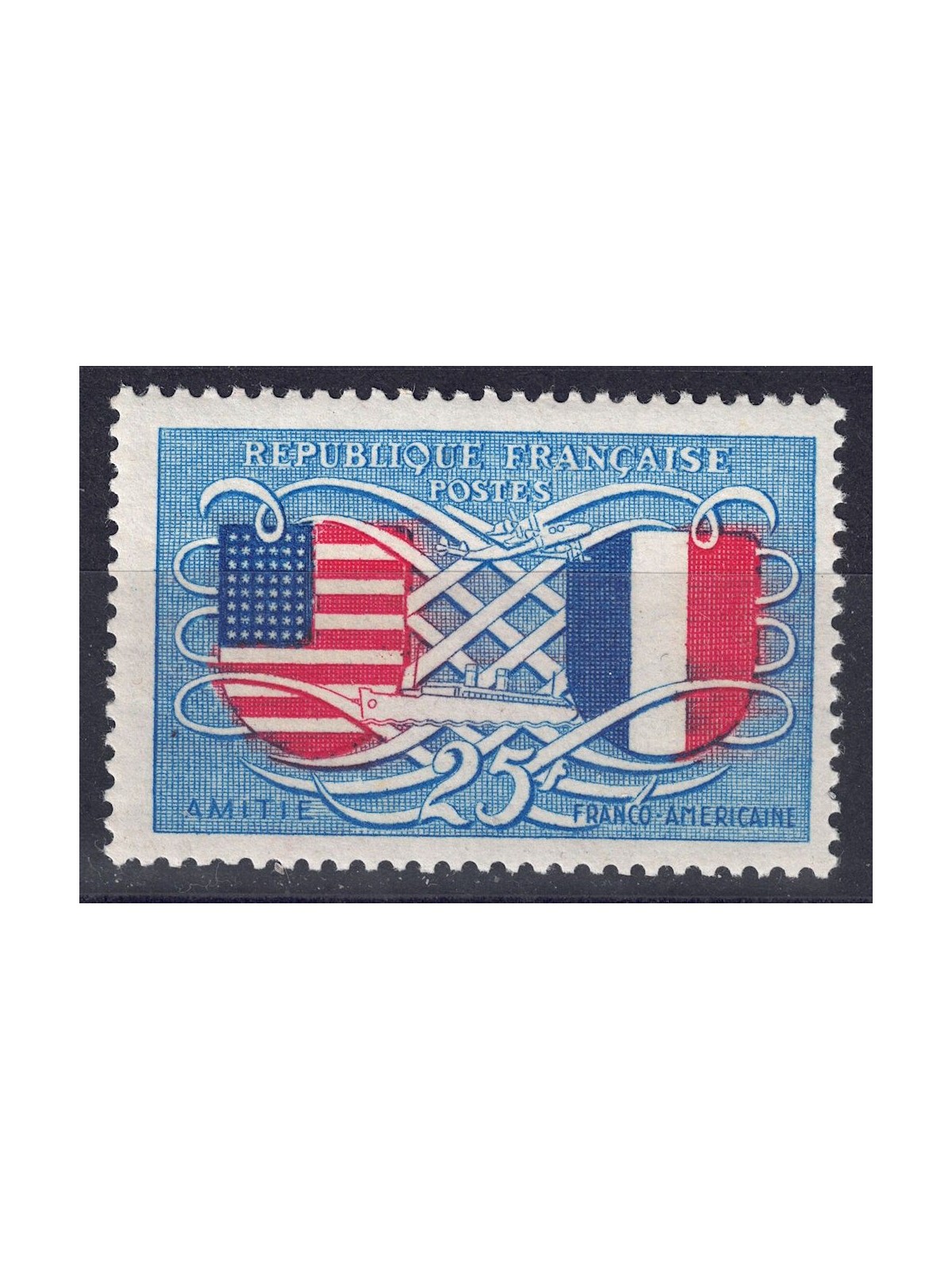 FRANCE 1949 Franco-American Friendship MNH**