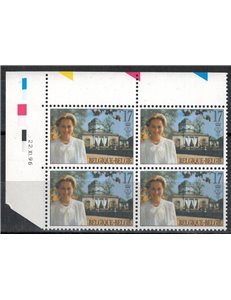 BELGIO 1997 Regina Paola Ruffo di Calabria (quartina) MNH**