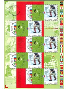 FRANCIA 2002 Campioni del mondo di calcio BF MNH**