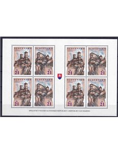 SLOVAKIA 2007 Rocks of Freedom s/s MNH**