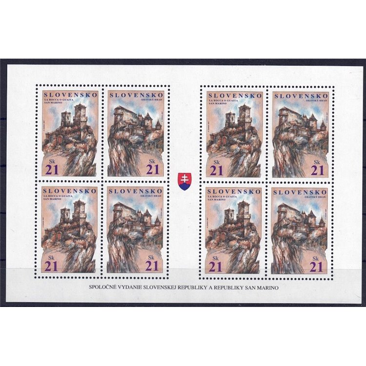 SLOVAKIA 2007 Rocks of Freedom s/s MNH**