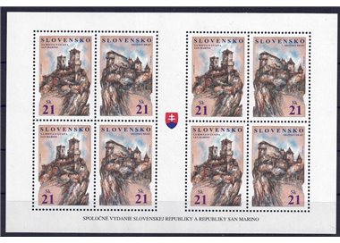 SLOVAKIA 2007 Rocks of Freedom s/s MNH**