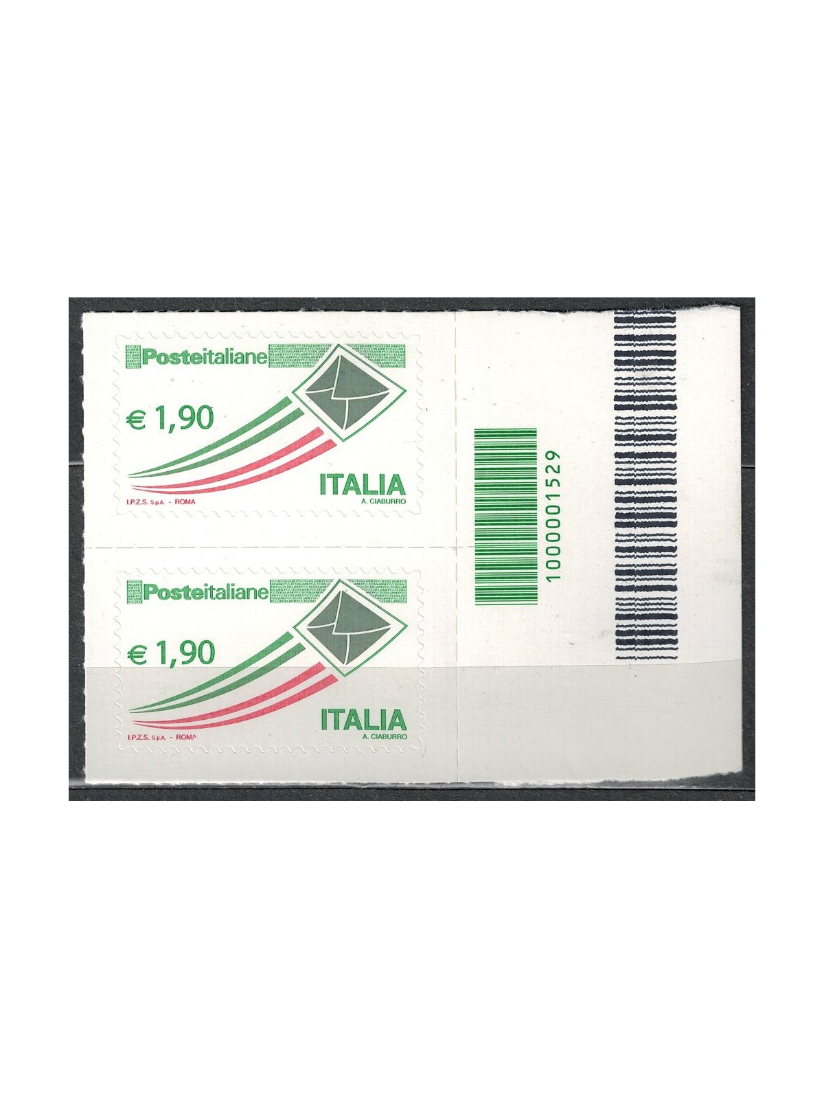 ITALY 2013 Ordinary € 1.90 CB 1529 dx