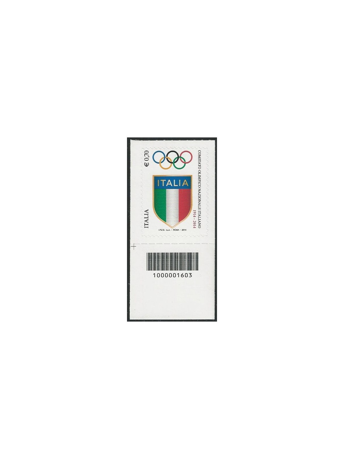 ITALY 2014 CONI CB 1603 ais