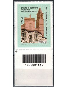 ITALY 2015 Marsica Earthquake CB 1634 ais