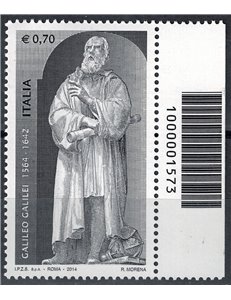 ITALY 2014 Galileo Galilei CB 1573 right