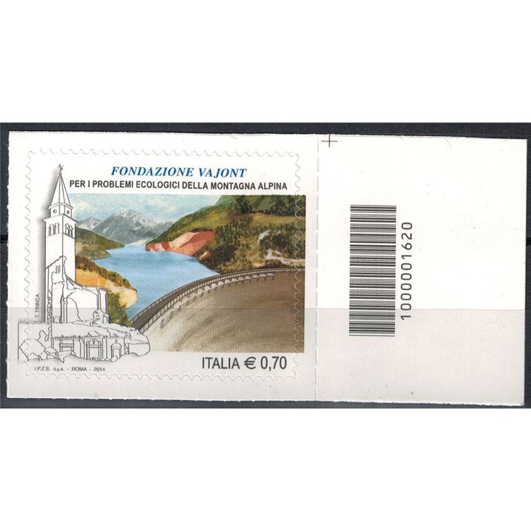 ITALIA 2014 Fondazione Vajont CB 1620 asd