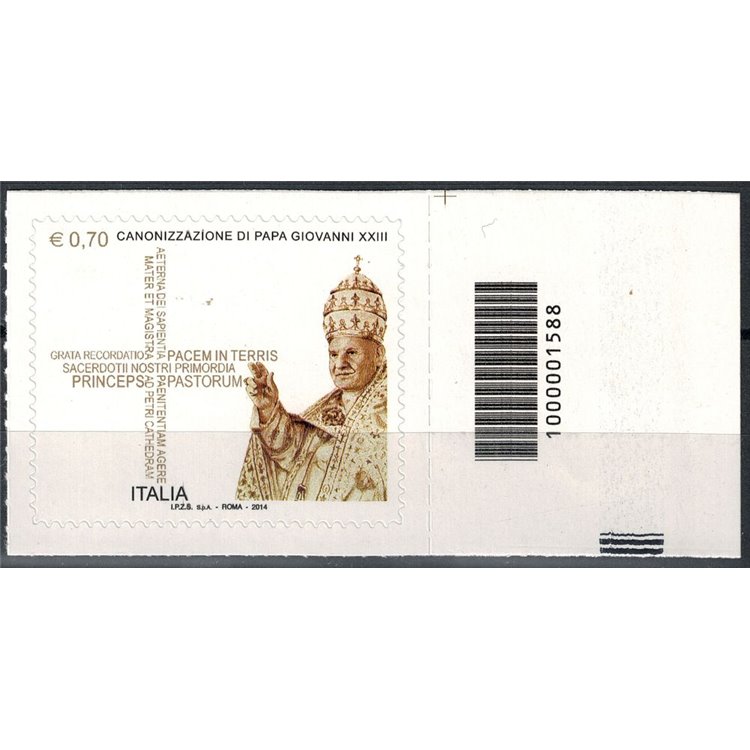 ITALIA 2014 Giovanni XXIII CB 1588 asd