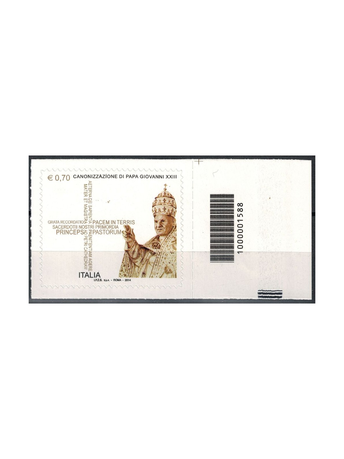 ITALIA 2014 Giovanni XXIII CB 1588 asd