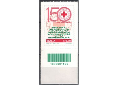 ITALY 2014 Red Cross CB 1605 ais
