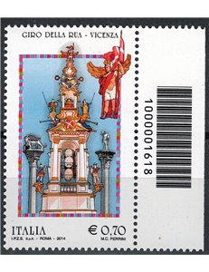 ITALIA 2014 Folclore italiano CB 1618 dx