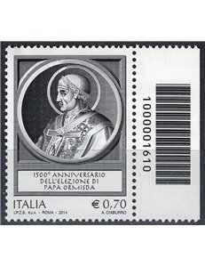 ITALIA 2014 Papa Ormisda CB 1610 dx