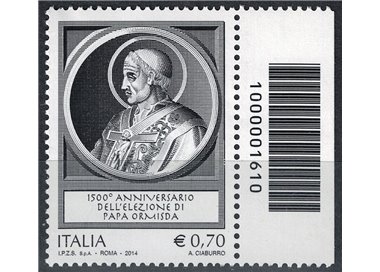 ITALIA 2014 Papa Ormisda CB 1610 dx