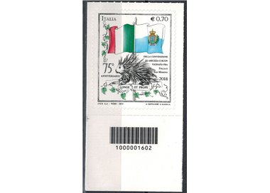 ITALIA 2014 Convenzione con San Marino CB 1602 ais