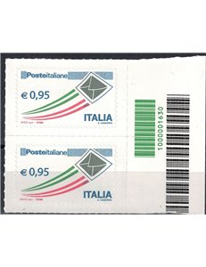 ITALY 2014 Ordinary €0.95 CB 1630 dx