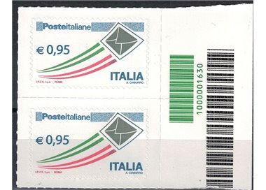 ITALY 2014 Ordinary €0.95 CB 1630 dx