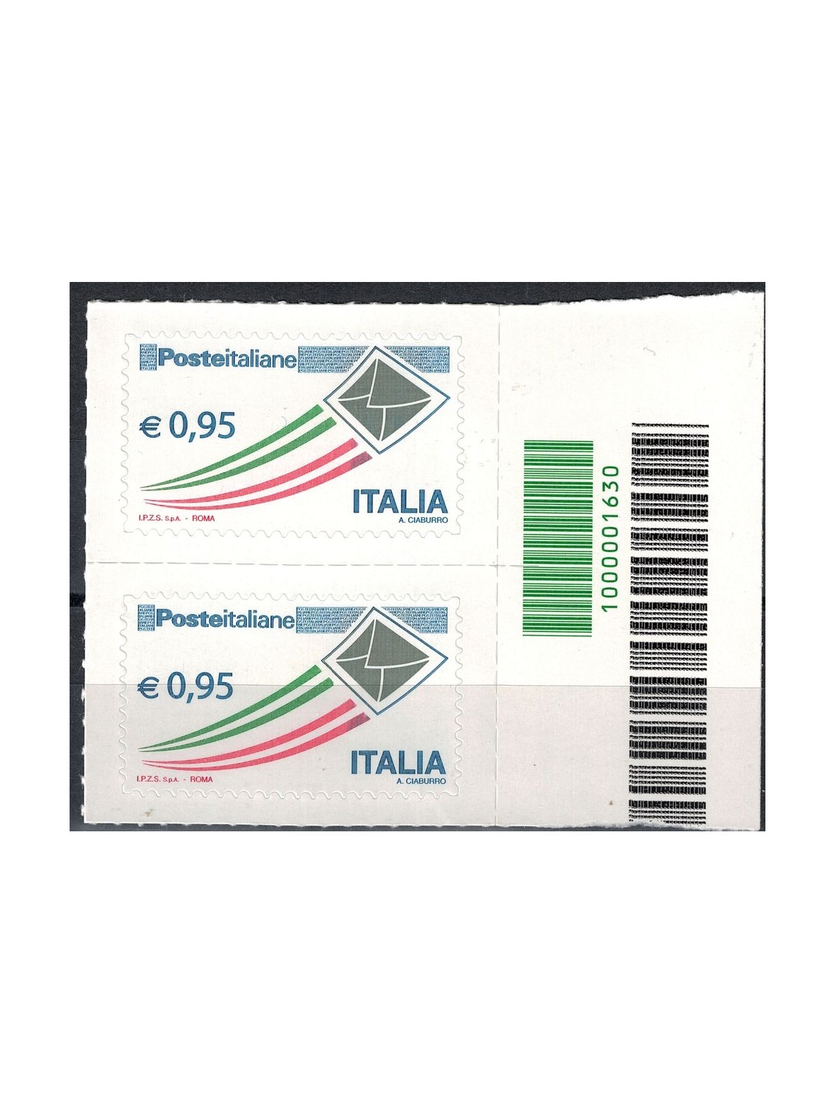 ITALIA 2014 Ordinaria € 0,95 CB 1630 dx