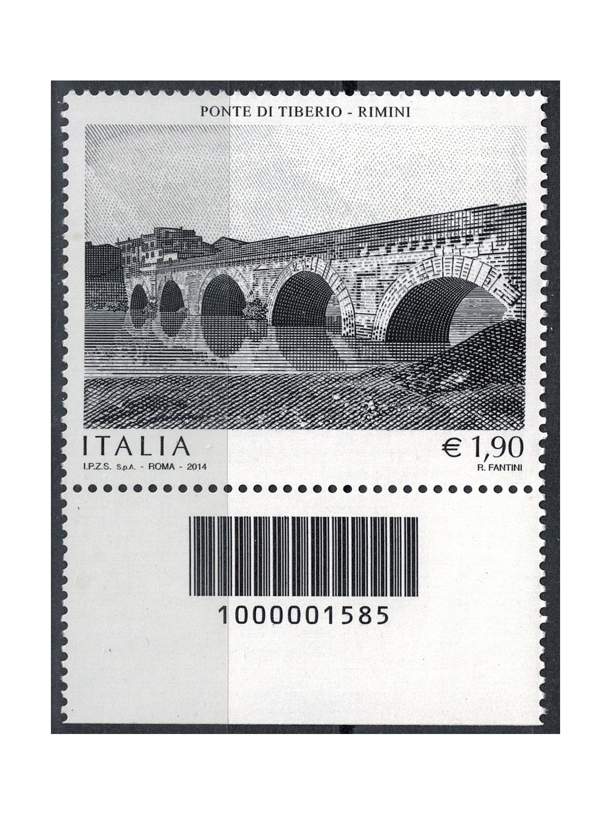 ITALY 2014 Tiberius Bridge CB 1585 bass