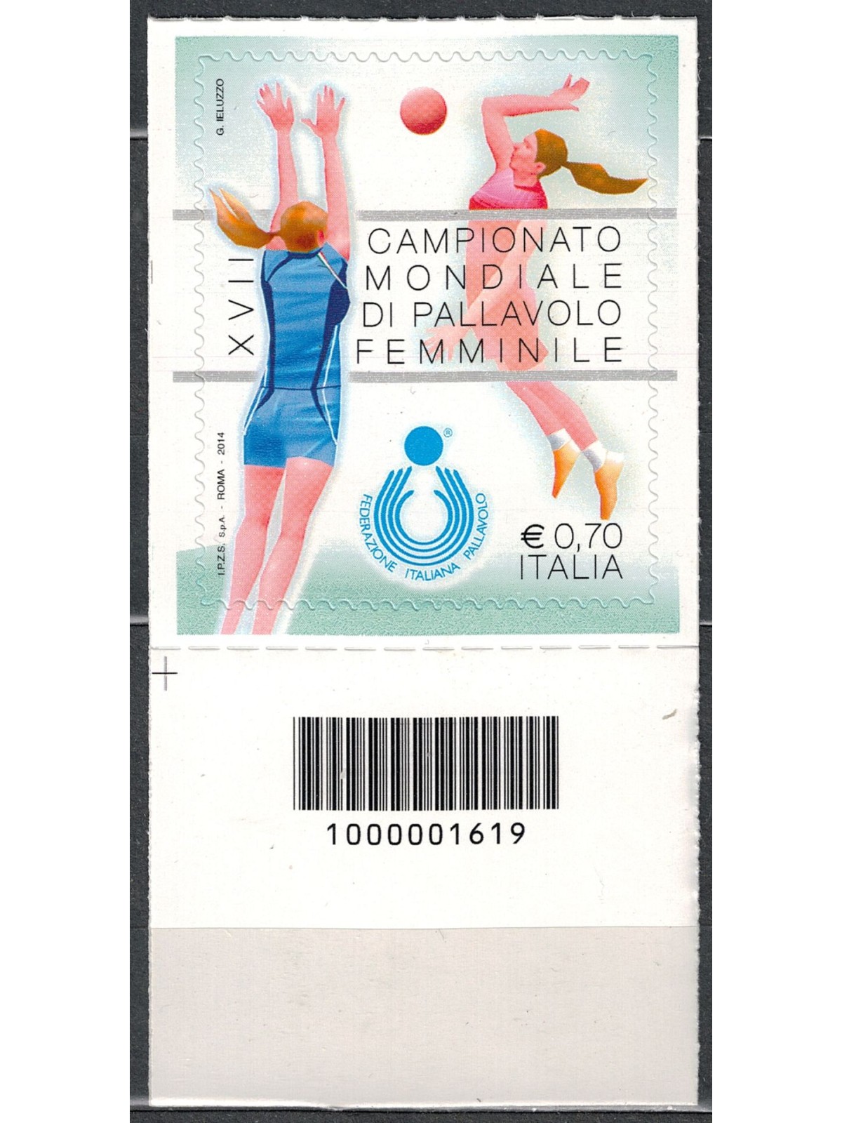 ITALY 2014 Women's Volleyball CB 1619 ais