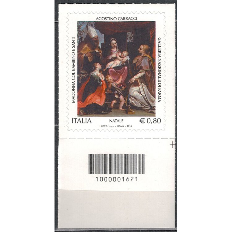 ITALY 2014 Religious Christmas CB 1621 aid