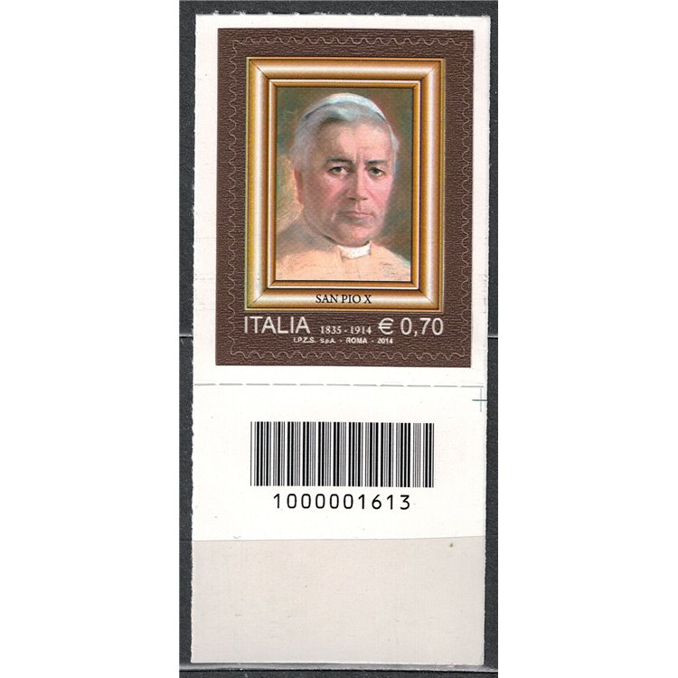 ITALY 2014 San Pio X CB 1613 aid