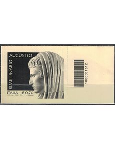 ITALY 2014 Augustan Bimillenary CB 1612 aid