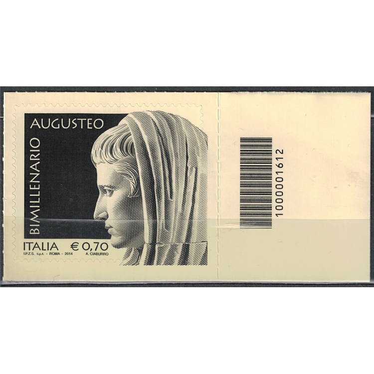 ITALY 2014 Augustan Bimillenary CB 1612 aid