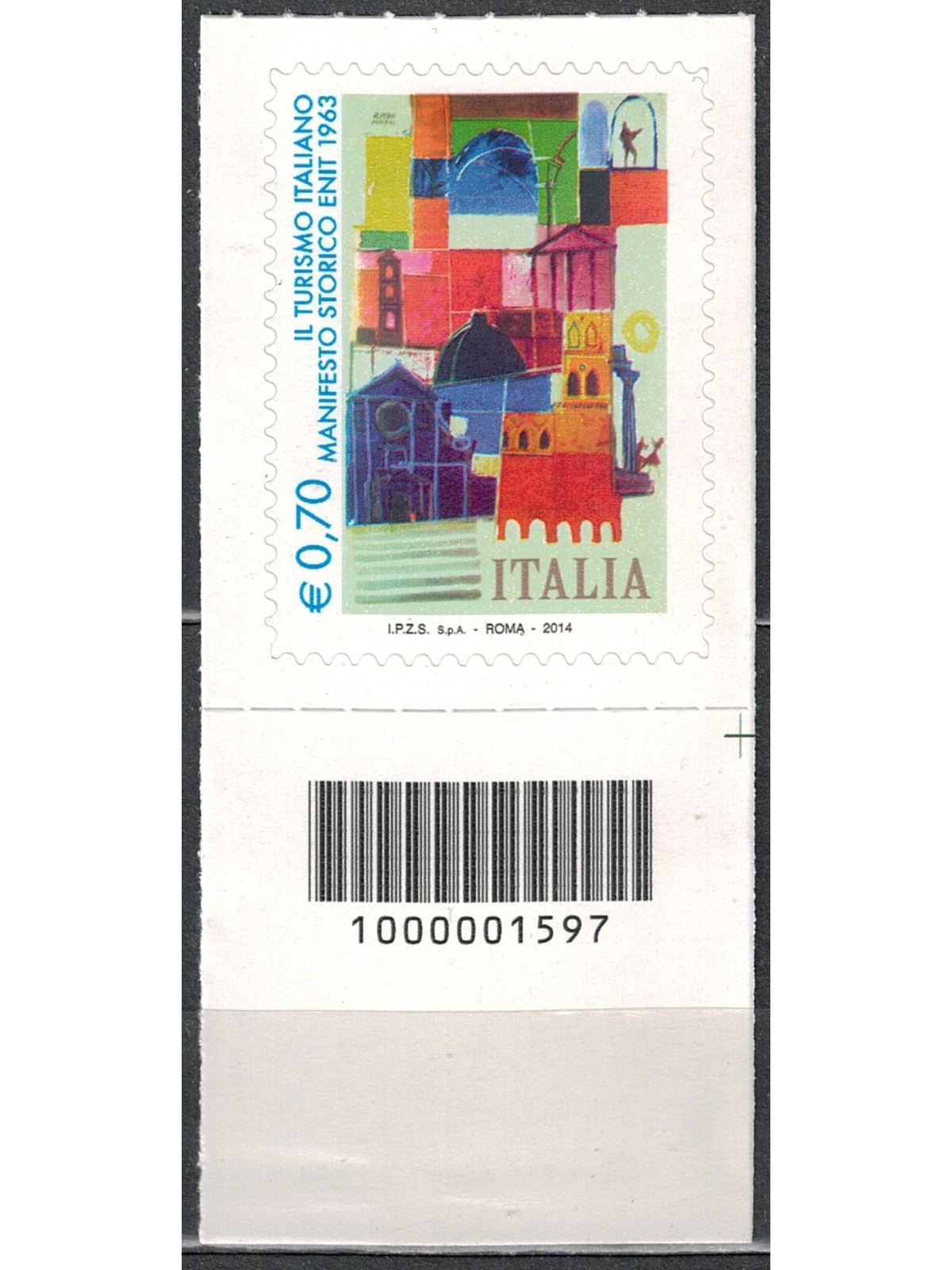 ITALY 2014 Historical Poster Enit CB 1597 aid