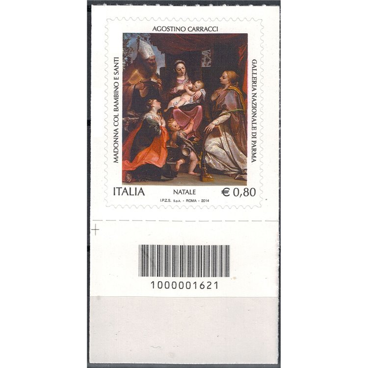 ITALY 2014 Religious Christmas CB 1621 ais