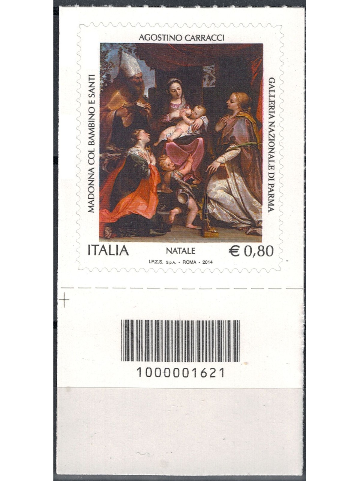 ITALY 2014 Religious Christmas CB 1621 ais