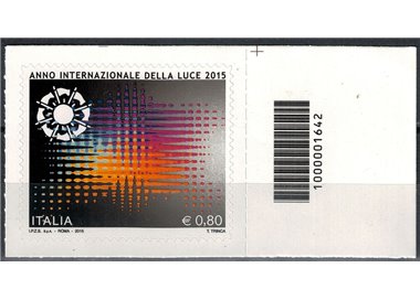 ITALIA 2015 Anno internazionale della luce CB 1642 asd