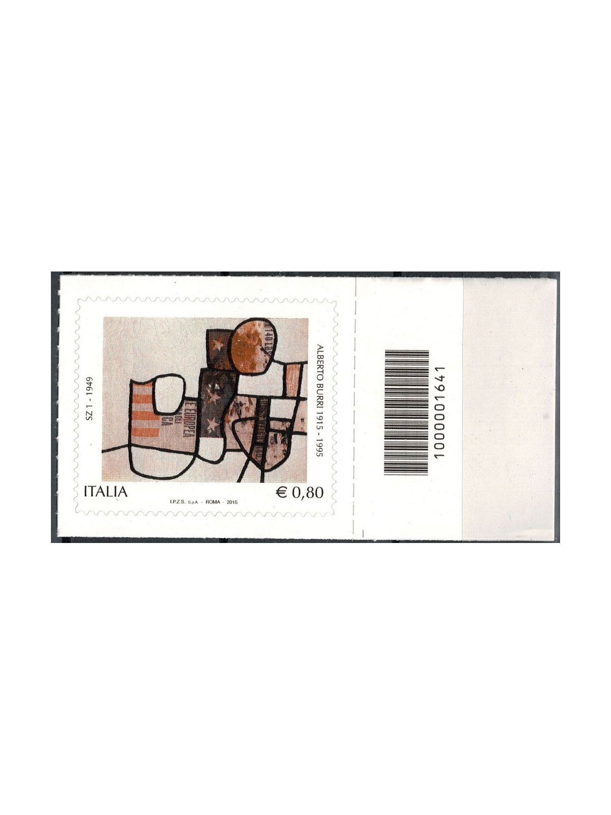 ITALY 2015 Alberto Burri CB 1641 aid