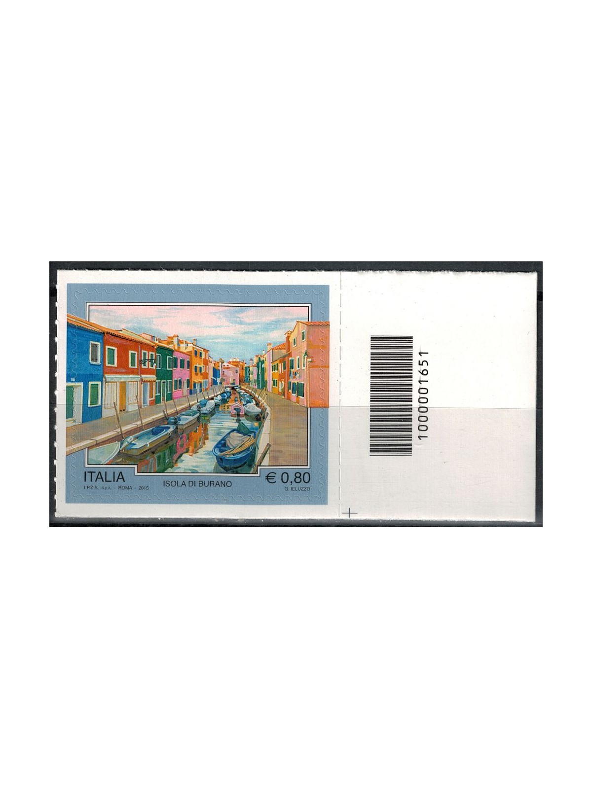 ITALY 2015 Tourism Burano CB 1651 aid